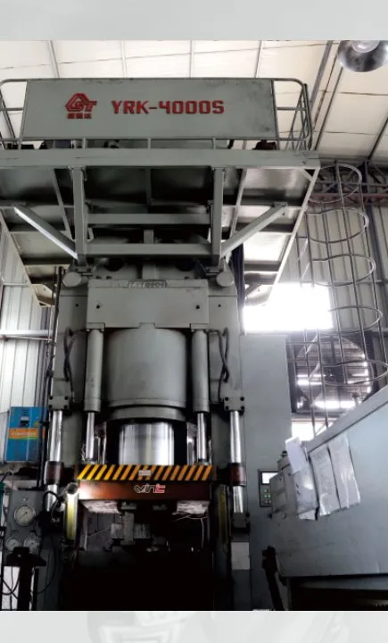 VINIC factory hydraulic forging press for 7075-T6 caliper bodies